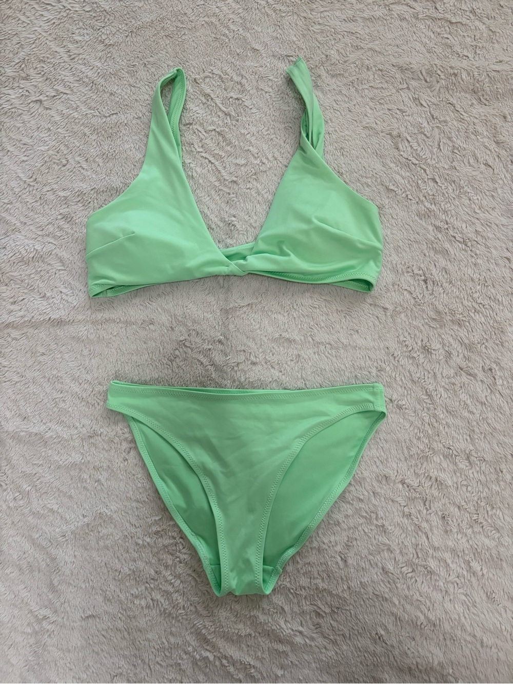 H&M Mint Green Bikini Bottoms and Top Set